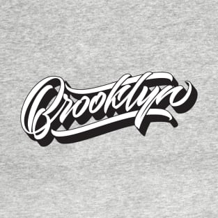 Brooklyn hand made original lettering T-Shirt